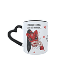 Arte para Caneca Perigosa e linda, jeito de bandida Arquivos Sublimação 7