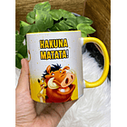 6 Artes Caneca Rei Leão Timão e Pumba Arquivos Png. 10