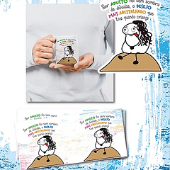 Arte Caneca Ser Adulto foi sem sombra de duvidas o desejo mais abestalhado que tive quando criança Png