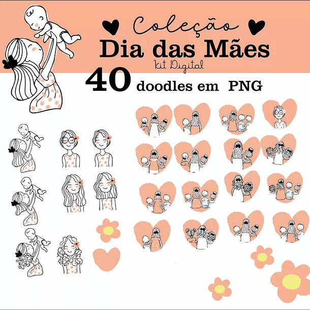 25 Arte para Caneca Dia das Mães Arquivo em Png 2