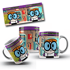 7 Artes para Caneca Laboratório Dexter Arquivo Editável 4