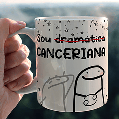 Arte Caneca Sou Dramática Canceriana  Arquivo Png