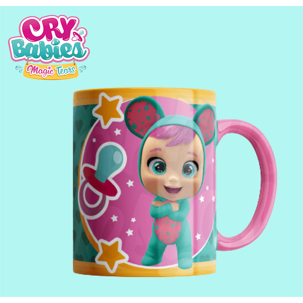 7 Artes Caneca Baby Crys Editável em Photoshop 5