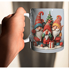 10 Artes para Caneca Natal Duendes Arquivo em Jpg  1