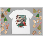 10 Artes para Camisa de Papai Noel do Rock Arquivo em CorelDraw 6