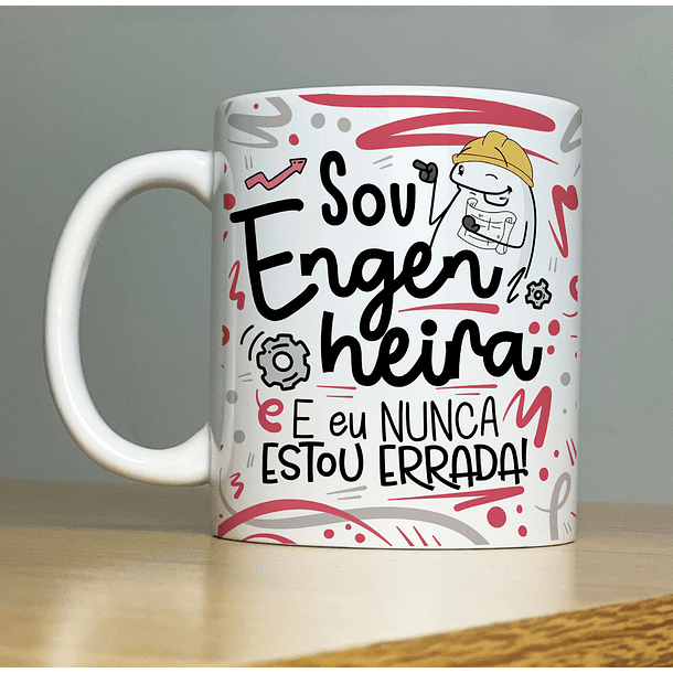 Arte Caneca Sou Engenheira   Flork Profissão Arquivo Png