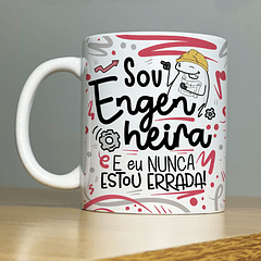 Arte Caneca Sou Engenheira   Flork Profissão Arquivo Png