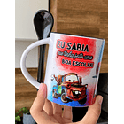 Arte Caneca Eu Sabia que tinha feito uma Boa Escola - Meu Mio Amigo Arquivo Png 3