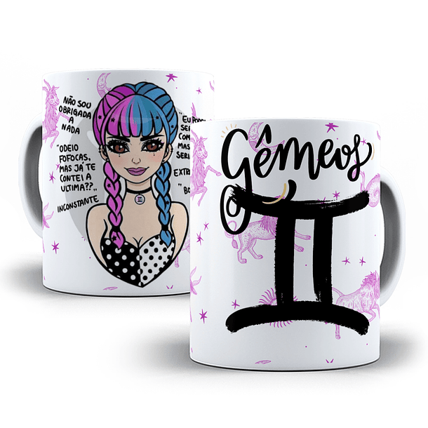 12 Artes Canecas Signos Arquivo em Jpge 8