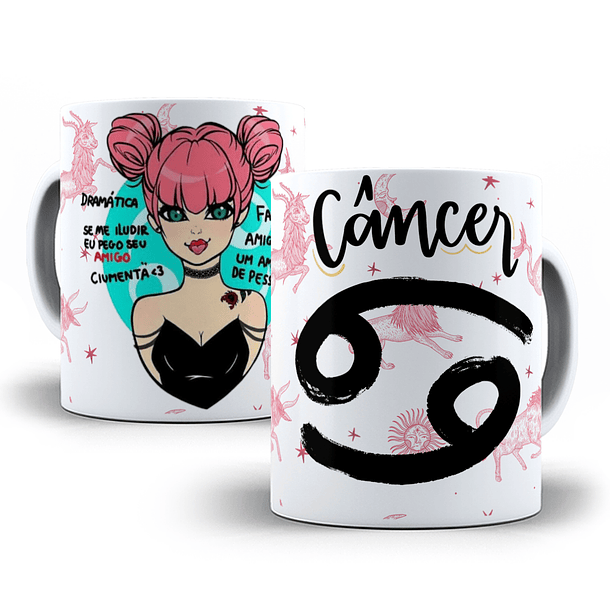 12 Artes Canecas Signos Arquivo em Jpge 12