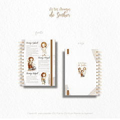 Arte para Capa Agenda Arcanjos em Jpg