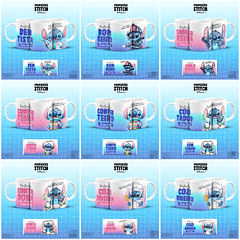 39 Artes para Caneca Stitch Profissões Vol.2 Arquivo em Jpg