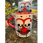 15 Artes Caneca e Azulejo Caveira Dia dos Namorados em Jpg 2