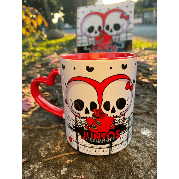 15 Artes Caneca e Azulejo Caveira Dia dos Namorados em Jpg 2