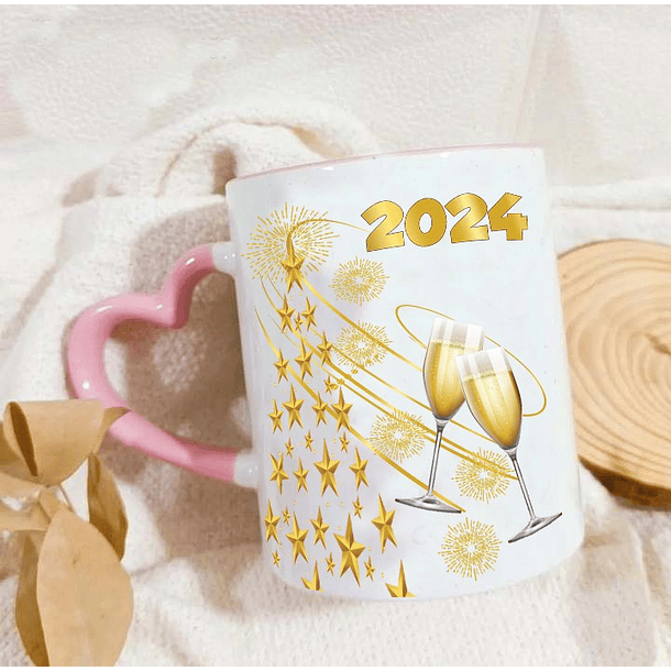 18 Artes para Camisa e Caneca Ano Novo 2024 Arquivo Editável   7