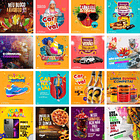 Pack Canva Carnaval Templates Editáveis 45 Artes + Bônus 1