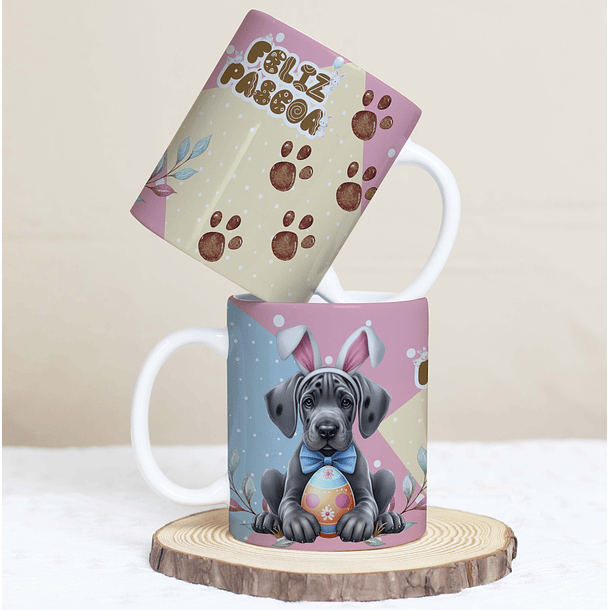 30 Artes para Caneca Páscoa Pets Arquivos em Jpg  6