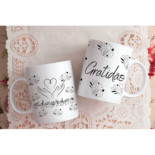 Artes para Caneca Libras CorelDraw 1