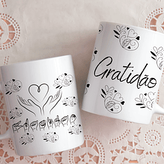 Artes para Caneca Libras CorelDraw