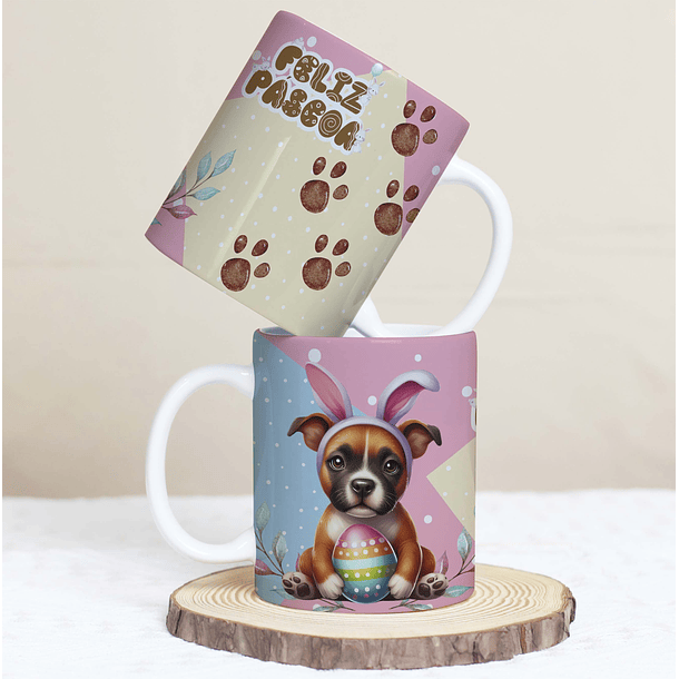 30 Artes para Caneca Páscoa Pets Arquivos em Jpg  9