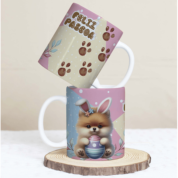 30 Artes para Caneca Páscoa Pets Arquivos em Jpg  10