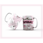 8 Artes para Caneca Amizade Amigas Arquivo Editável  2