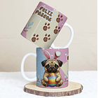 30 Artes para Caneca Páscoa Pets Arquivos em Jpg  14