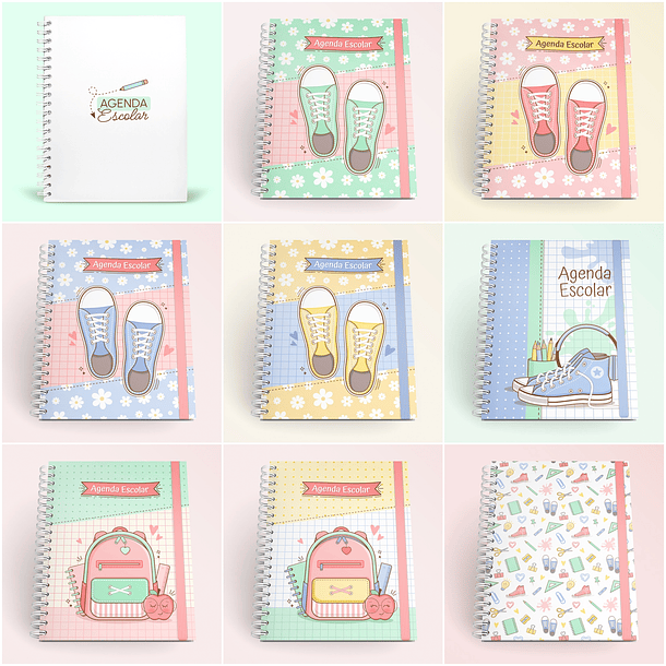 Pacote Agenda Escolar Crescidinhos em Pdf  2