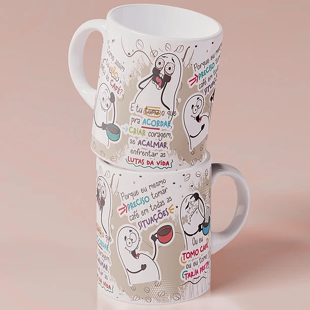 Arte Caneca Como assim tu não gosta de café ou eu tomo tarja preta Png 3