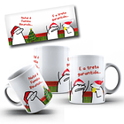 5 Arte para Caneca Flork Natal em Corel Draw 3