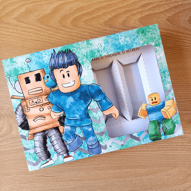 Arquivo para Caixa de Confeiteiro Personagens Páscoa 2024 em Studio 7