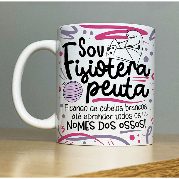 Arte Caneca Sou Fisioterapeuta Feminina Flork Profissão Arquivo Png