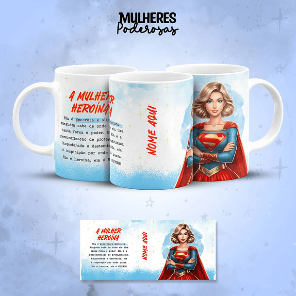 17 Artes para Caneca Mulheres Poderosas Personagens Arquivos em Jpg 17