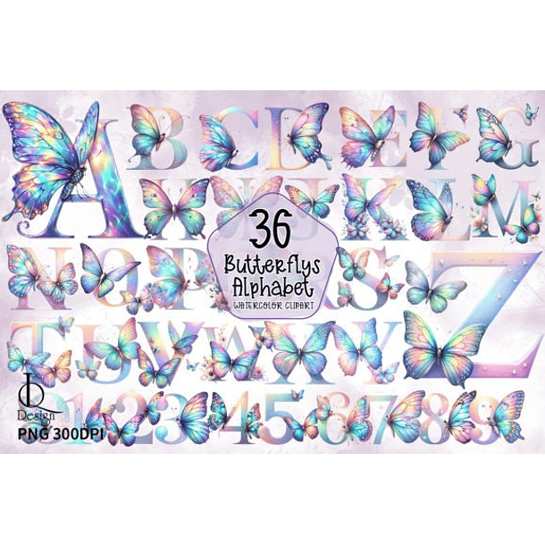 Kit Digital Alfabetos em Png  2