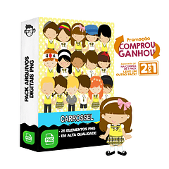 Kit Digital Carrossel sem fundo Png