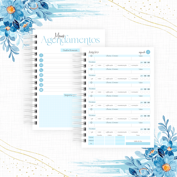 Arquivo Agenda para Agendamentos Profissões 2024 em Pdf  7