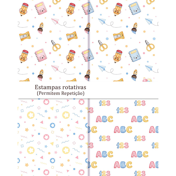 Kit Digital Volta as Aulas Bichinhos sem fundo Png 4