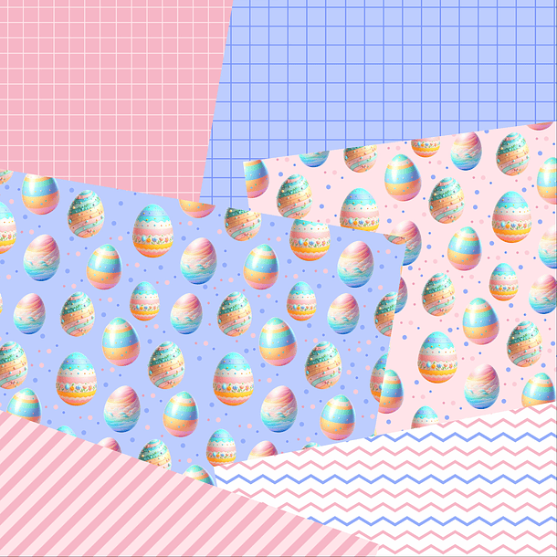 Kit Digital Páscoa Stitch em Png 3