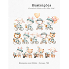 Kit Digital Primaveira Menino SpringTime Its a Boy em Png 2