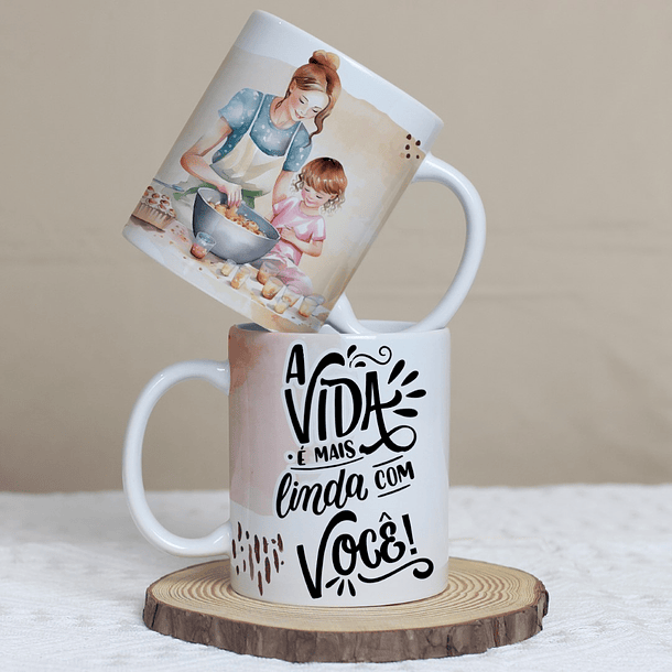 5 Arte para Caneca Dia das Mães Arquivo Editável  1