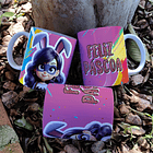 7 Arte para Caneca Super Heroinas Páscoa Arquivo em Jpg 3