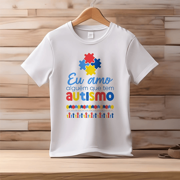 15 Arte para Camisa Autismo Arquivo Editável 2