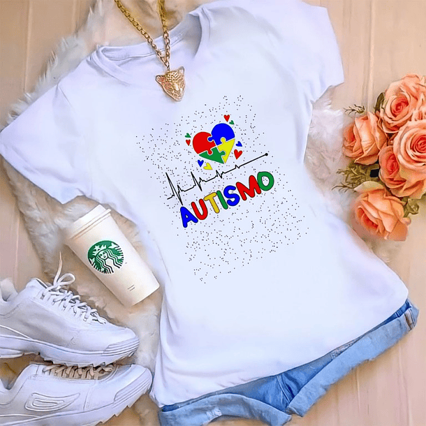 10 Arte para Caneca e Camisa Autismo Arquivo Editável 10