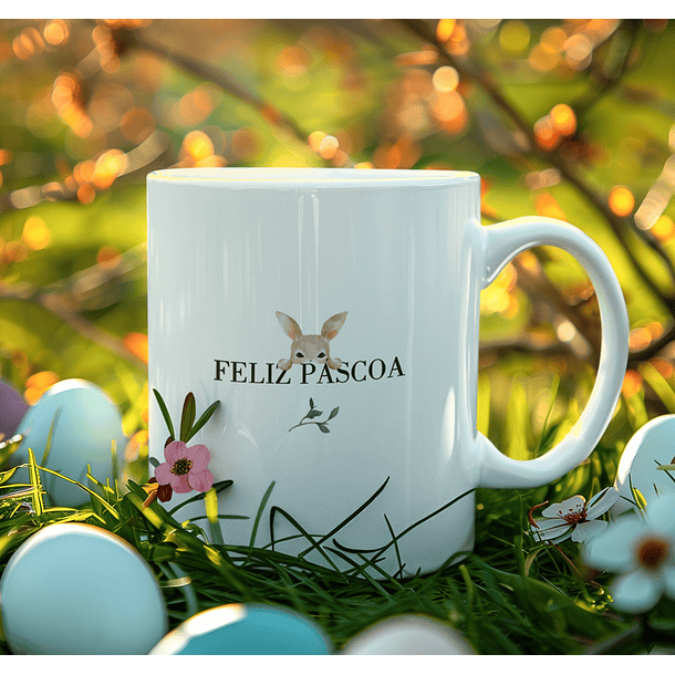 11 Arte para Caneca Páscoa Delicada Arquivo Editável 10