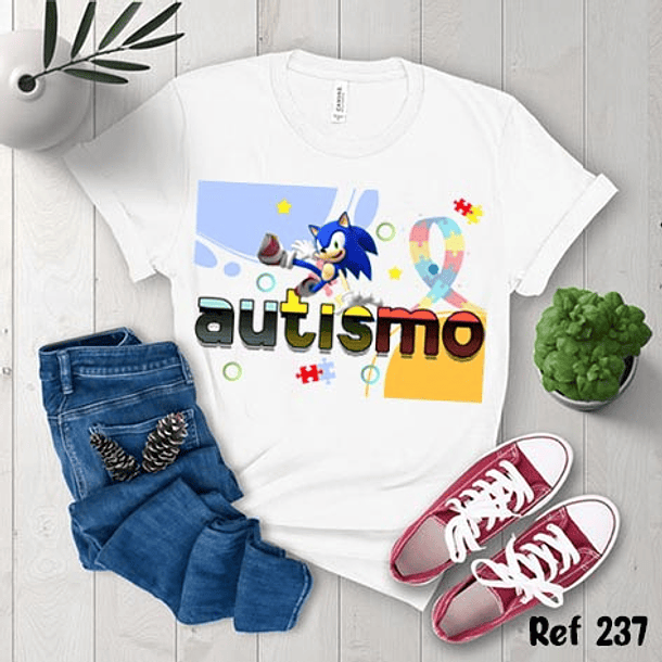 30 Arte para Camisa Autismo Arquivo Editável 10