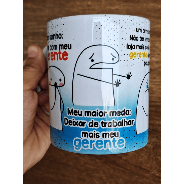 Arte Caneca Flork Meu Gerente Favorito Arquivo em Jpg  2