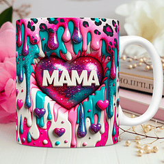15 Artes para Caneca Dia das Mães Mama 3D Arquivos Png
