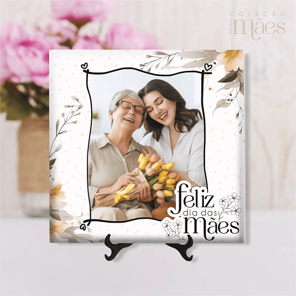 20 Artes para Azulejo Dia das Mães Arquivo Editável  8