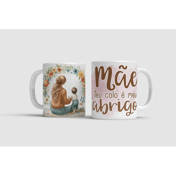 10 Arte Caneca Dia das Mães Arquivo em Png  2