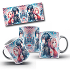 20 Arte Caneca Dia dos Namorados Personagens Arquivo em Png  9